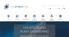 Desktop Screenshot of cmprojecting.de