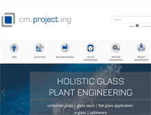 Tablet Screenshot of cmprojecting.de